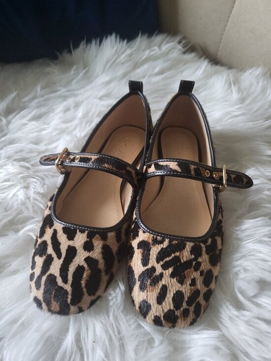 Coach Shoes - Coach Outlet C Rivet Mary Jane With Leopard Print Sz 5